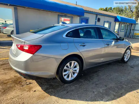 2025 Chevrolet Malibu Lt VIN 1G1ZD5ST5SF111359 фото 3