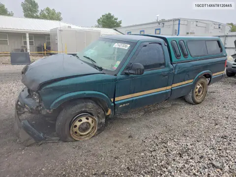 1GCDT14X6T8120445 — 1996 Chevrolet S-10 Pickup, Передняя часть, фото до ремонта