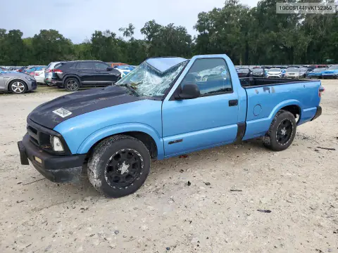1GCCS1441VK152360 — 1997 Chevrolet S-10 Pickup, Подтопление, фото до ремонта
