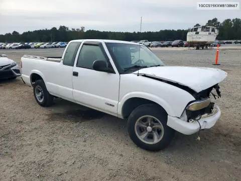 1998 Chevrolet S Truck S10 VIN 1GCCS19XXW8138667 фото 4