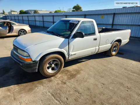 1GCCS144XY8182118 — 2000 Chevrolet S-10 Pickup, Сторона, фото до ремонта