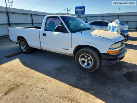 2000 Chevrolet S Truck S10 VIN 1GCCS144XY8182118 фото 4