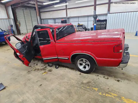 2000 Chevrolet S Truck S10 VIN 1GCCS19W2Y8134901 фото 2