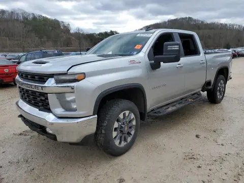 1GC4YNE74NF144801 — 2022 Chevrolet Silverado K2500 Heavy Duty LT, Передняя часть, фото до ремонта