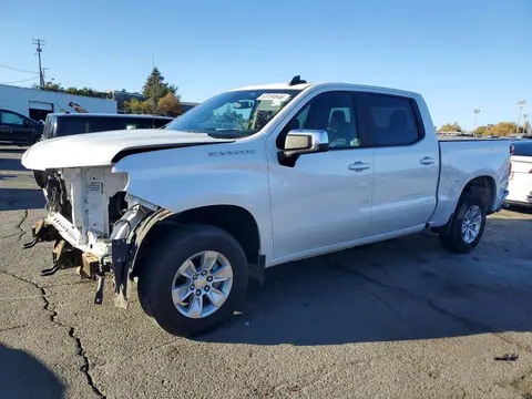 1GCUYDED7NZ117428 — 2022 Chevrolet Silverado LTD, Передняя часть (Front End), фото до ремонта