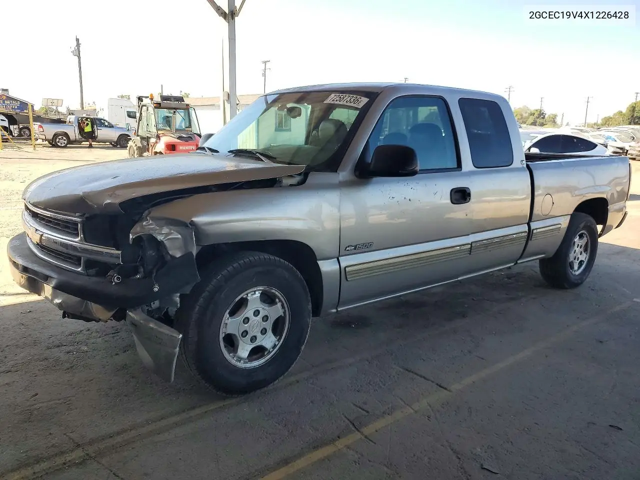 1999 Chevrolet Silverado C1500 VIN 2GCEC19V4X1226428 фото 1