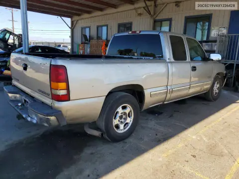 1999 Chevrolet Silverado C1500 VIN 2GCEC19V4X1226428 фото 3