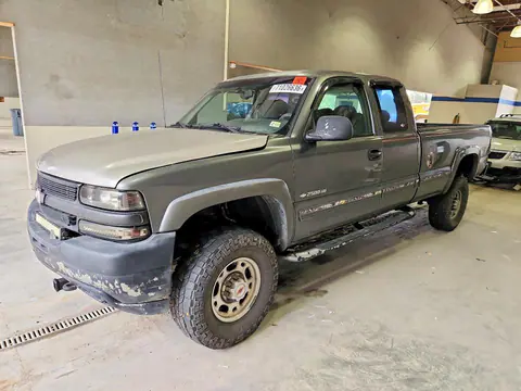 1GCHK29U71E215054 — 2001 Chevrolet Silverado, Задняя часть (Rear End), фото до ремонта