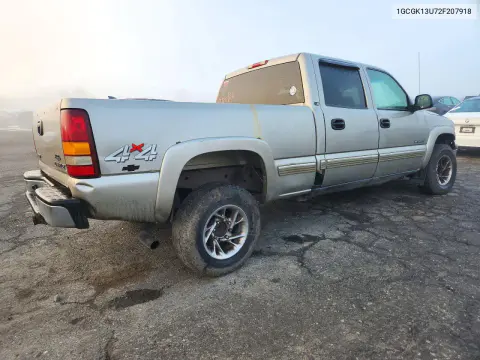 2002 Chevrolet Silverado K1500 Heavy Duty VIN 1GCGK13U72F207918 фото 3