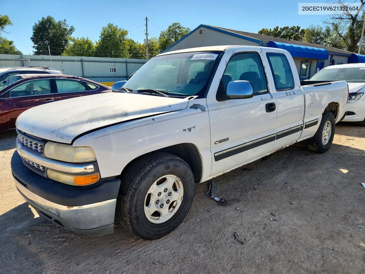 2002 Chevrolet Silverado C1500 VIN 2GCEC19V621322604 фото 1