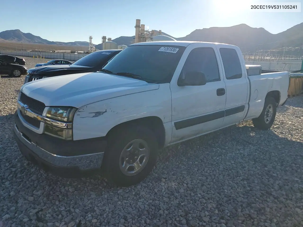 2003 Chevrolet Silverado C1500 VIN 2GCEC19V531105241 фото 1