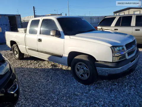 2003 Chevrolet Silverado C1500 VIN 2GCEC19V531105241 фото 4