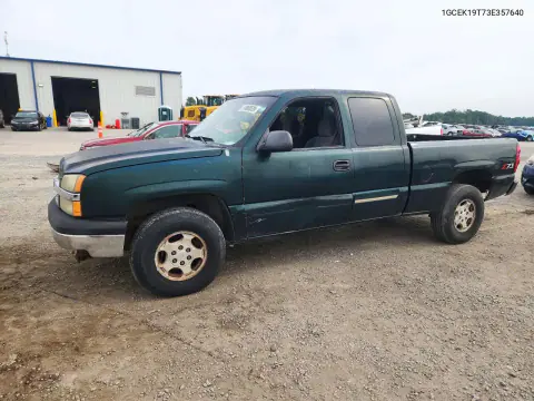 2003 Chevrolet Silverado K1500 VIN 1GCEK19T73E357640 фото 1