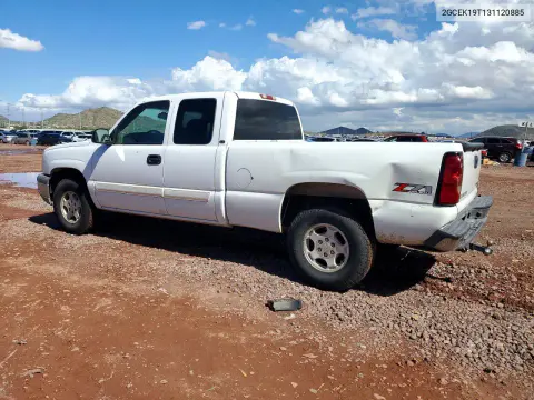 2003 Chevrolet Silverado K1500 VIN 2GCEK19T131120885 фото 2