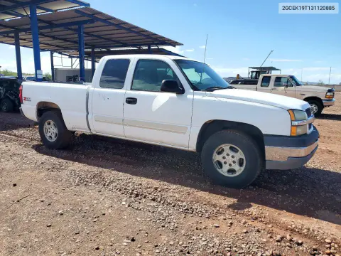 2003 Chevrolet Silverado K1500 VIN 2GCEK19T131120885 фото 4