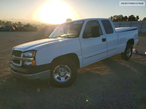 2GCEC19V841219638 — 2004 Chevrolet Silverado, Повреждения со всех сторон, фото до ремонта