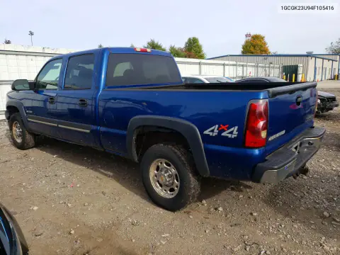 2004 Chevrolet Silverado K2500 VIN 1GCGK23U94F105416 фото 2