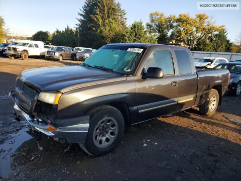 1GCEC19Z05Z149158 — 2005 Chevrolet Silverado, Передняя часть, фото до ремонта