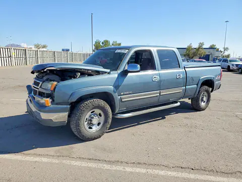 1GCGK13U36F242347 — 2006 Chevrolet Silverado, Передняя часть (Front End), фото до ремонта