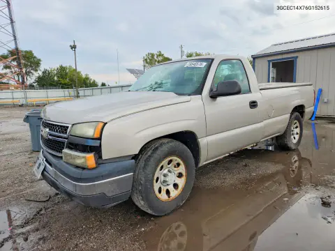 3GCEC14X76G152615 — 2006 Chevrolet Silverado, Повреждения со всех сторон, фото до ремонта