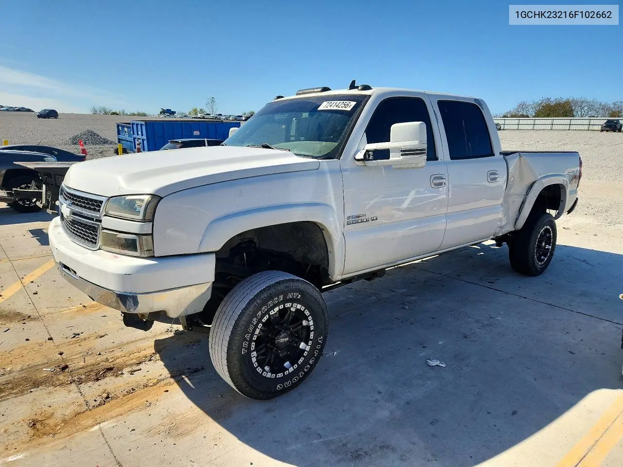 2006 Chevrolet Silverado K2500 Heavy Duty VIN 1GCHK23216F102662 фото 1