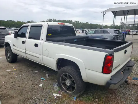2006 Chevrolet Silverado C2500 Heavy Duty VIN 1GCHC23D86F156636 фото 2