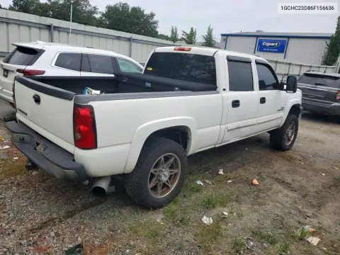 2006 Chevrolet Silverado C2500 Heavy Duty VIN 1GCHC23D86F156636 фото 3