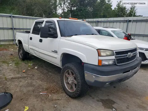 2006 Chevrolet Silverado C2500 Heavy Duty VIN 1GCHC23D86F156636 фото 4