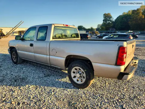 2006 Chevrolet Silverado C1500 VIN 1GCEC19X86Z108843 фото 2