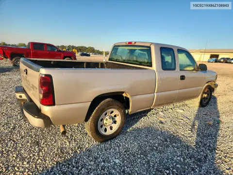2006 Chevrolet Silverado C1500 VIN 1GCEC19X86Z108843 фото 3