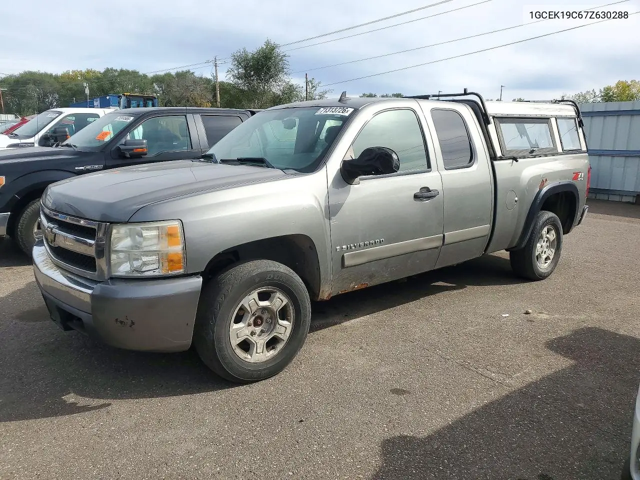2007 Chevrolet Silverado K1500 VIN 1GCEK19C67Z630288 фото 1