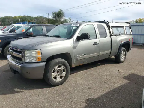 2007 Chevrolet Silverado K1500 VIN 1GCEK19C67Z630288 фото 1