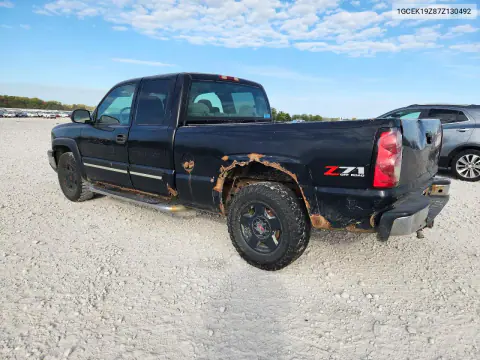2007 Chevrolet Silverado K1500 Classic VIN 1GCEK19Z87Z130492 фото 2