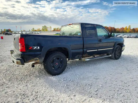 2007 Chevrolet Silverado K1500 Classic VIN 1GCEK19Z87Z130492 фото 3