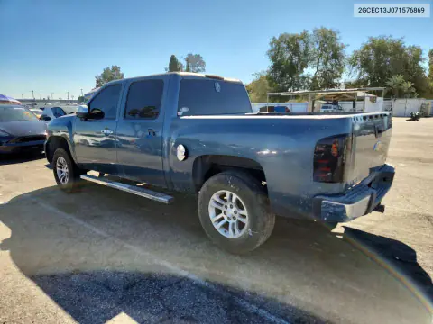 2007 Chevrolet Silverado C1500 Crew Cab VIN 2GCEC13J071576869 фото 2