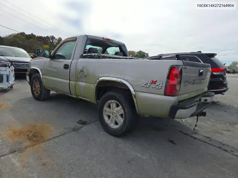 2007 Chevrolet Silverado K1500 Classic VIN 1GCEK14X27Z164904 фото 2