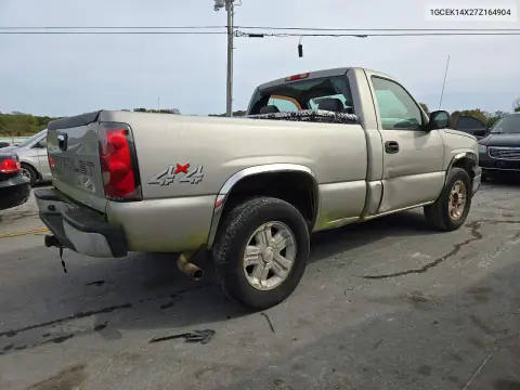 2007 Chevrolet Silverado K1500 Classic VIN 1GCEK14X27Z164904 фото 3