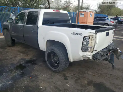 2007 Chevrolet Silverado C1500 Crew Cab VIN 2GCEC13J671547165 фото 2