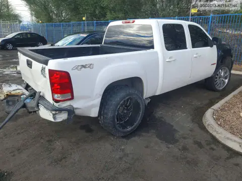 2007 Chevrolet Silverado C1500 Crew Cab VIN 2GCEC13J671547165 фото 3