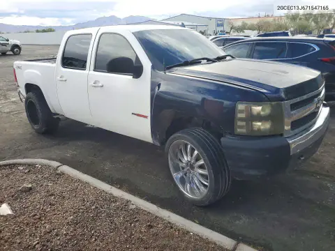 2007 Chevrolet Silverado C1500 Crew Cab VIN 2GCEC13J671547165 фото 4