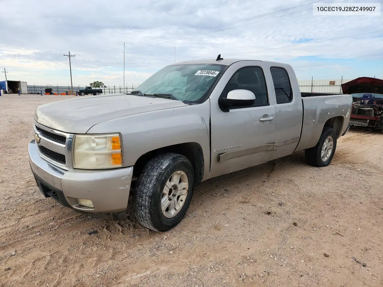 2008 Chevrolet Silverado C1500 VIN 1GCEC19J28Z249907 фото 1