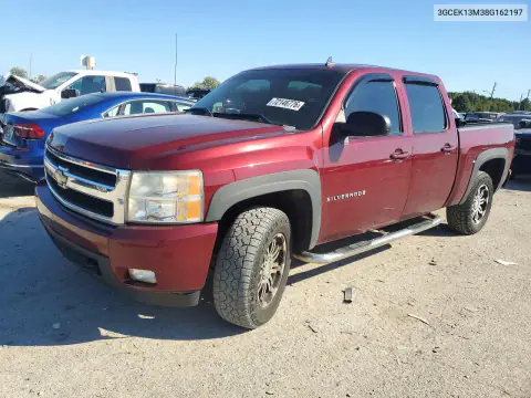 2008 Chevrolet Silverado K1500 VIN 3GCEK13M38G162197 фото 1