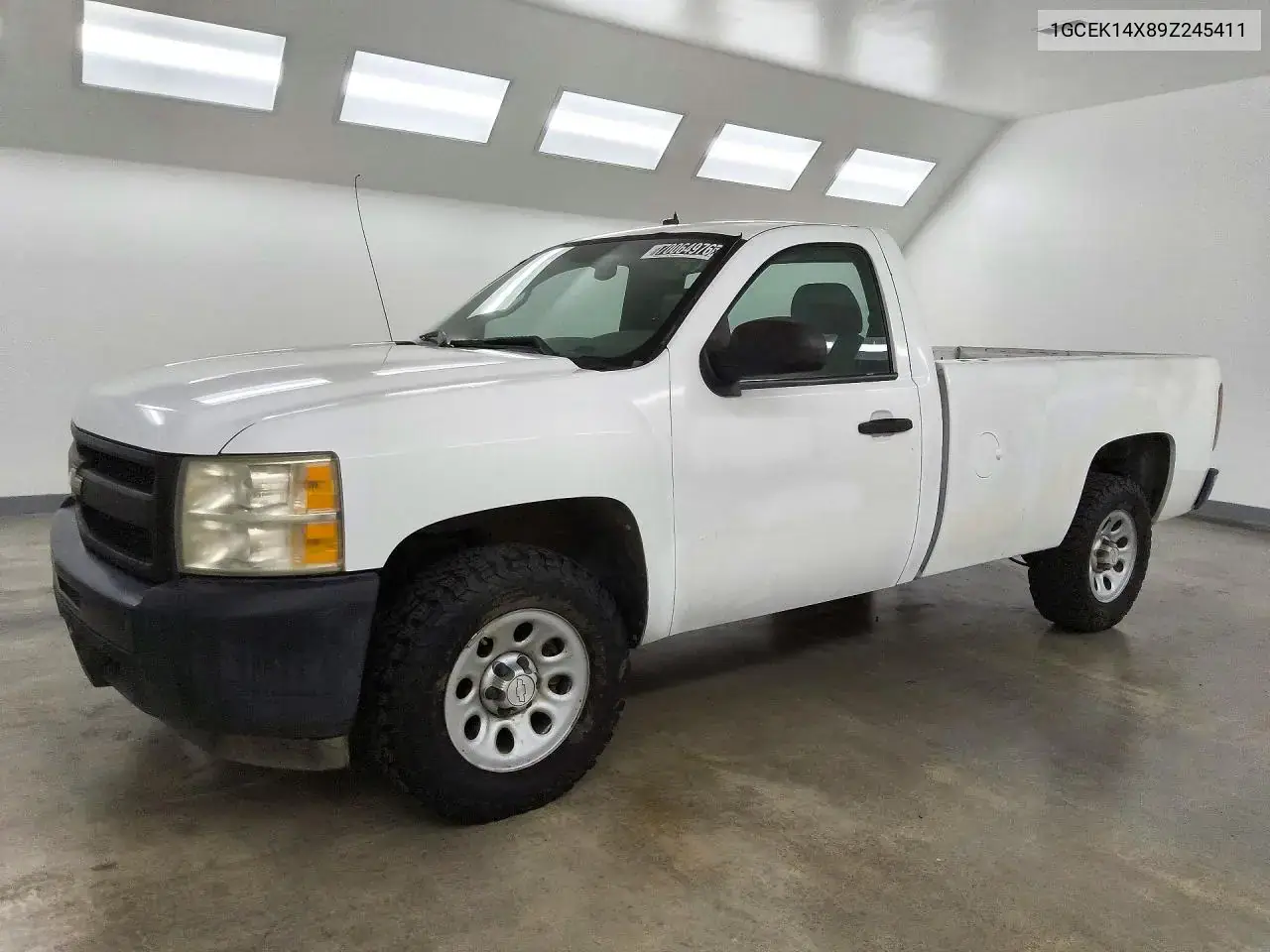 1GCEK14X89Z245411 Chevrolet Silverado 2009 — повреждение Механические повреждения, фото до ремонта