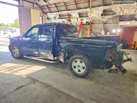 2009 Chevrolet Silverado K1500 Lt VIN 3GCEK23379G290845 фото 2