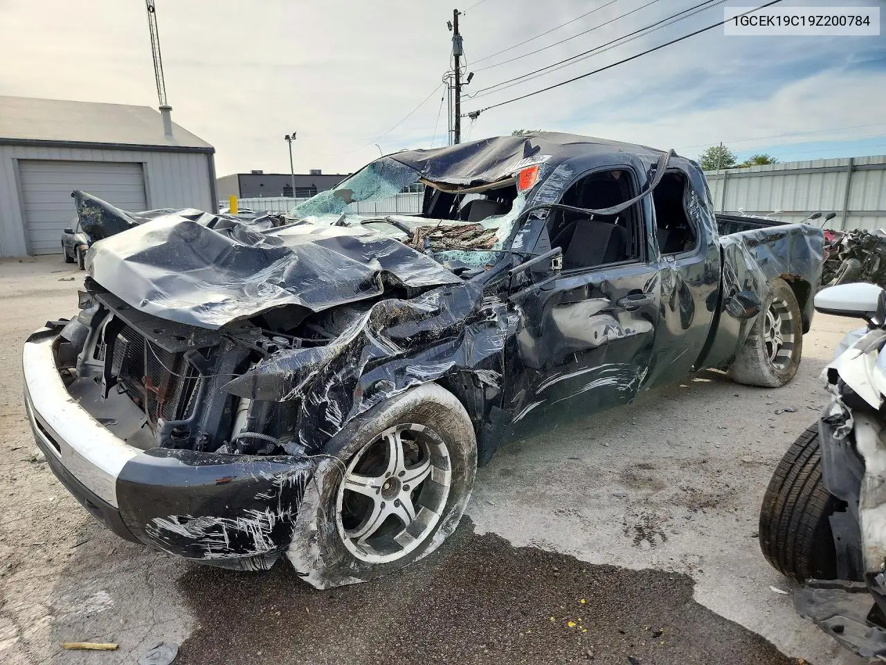 2009 Chevrolet Silverado K1500 VIN 1GCEK19C19Z200784 фото 1