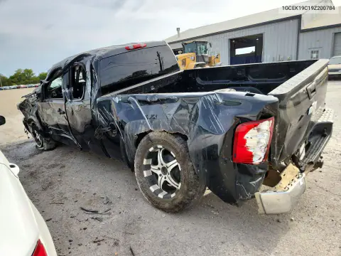 2009 Chevrolet Silverado K1500 VIN 1GCEK19C19Z200784 фото 2