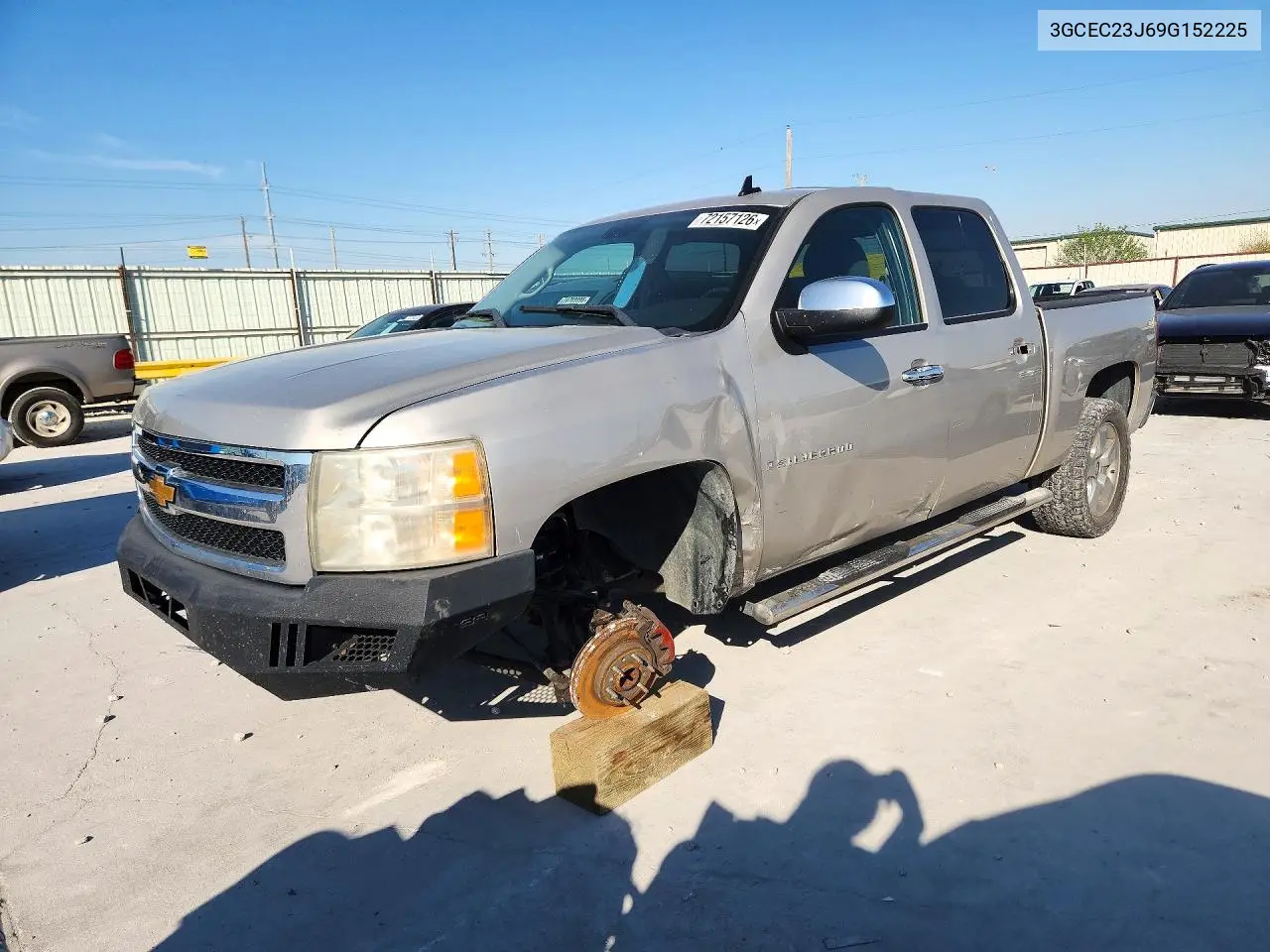 2009 Chevrolet Silverado C1500 Lt VIN 3GCEC23J69G152225 фото 1