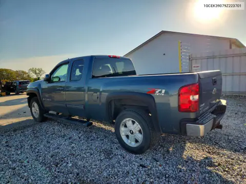 2009 Chevrolet Silverado K1500 Ltz VIN 1GCEK39079Z223701 фото 2