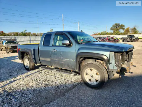 2009 Chevrolet Silverado K1500 Ltz VIN 1GCEK39079Z223701 фото 4
