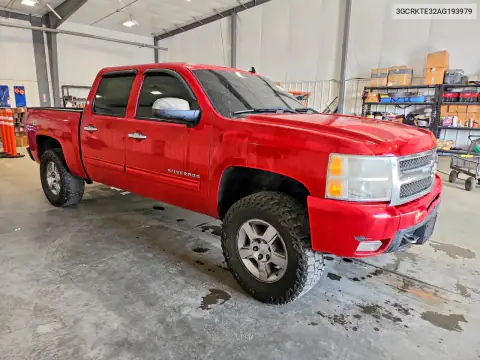 3GCRKTE32AG193979 — 2010 Chevrolet Silverado, фото 4 с аукциона Copart 15.10.2026, Передняя часть